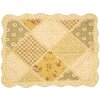 Clayre & Eef Q200.061 Copriletto 230x250 cm 2x Federa 50x70 cm Patchwork