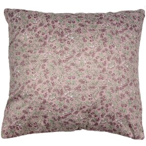 Clayre & Eef Q201.020 Copricuscino patchwork rosa...