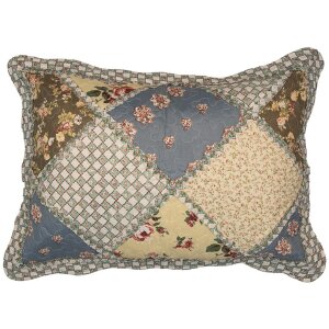Clayre & Eef Q203.060 Copriletto 180x250 cm con copricuscino 50x70 cm Vintage