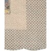 Clayre & Eef Q203.060 Copriletto 180x250 cm con copricuscino 50x70 cm Vintage
