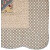 Clayre & Eef Q203.061 Copriletto 230x250 cm 2 Federe 50x70 cm