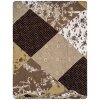 Clayre & Eef Q205.060 Copriletto 180x250 cm 1x Federa 50x70 cm Marrone