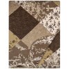 Clayre & Eef Q205.060 Copriletto 180x250 cm 1x Federa 50x70 cm Marrone