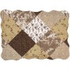 Clayre & Eef Q205.061 Copriletto patchwork 230x250 cm 2 federe 50x70 cm