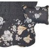 Clayre & Eef Q208.060 Copriletto 180x250 cm 1 Federa 50x70 cm Nero