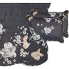 Clayre & Eef Q208.061 Copriletto 230x250 cm 2 Federe 50x70 cm Antracite