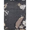 Clayre & Eef Q208.061 Copriletto 230x250 cm 2 Federe 50x70 cm Antracite