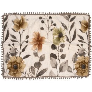 Clayre & Eef Q210.061 Copriletto 220x240 cm 2 Federe 50x70 cm Floreale