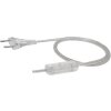 Clayre & Eef 6LMC0108 Lampada da tavolo vintage crema 50x20x56 cm E27 max 60W