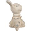 Clayre & Eef 6MG0058 Uccello decorativo Shabby Chic 33x21x47 cm