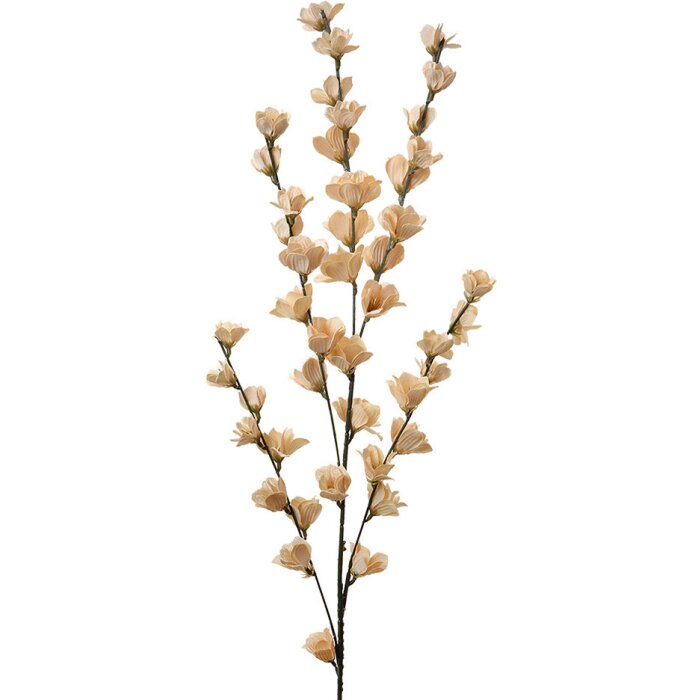 Clayre & Eef 5PL0115W Ramo decorativo con fiori Beige 102 cm