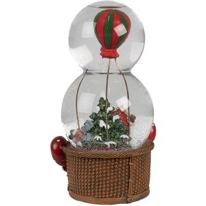 Clayre & Eef 65768 Palla di neve Babbo Natale...