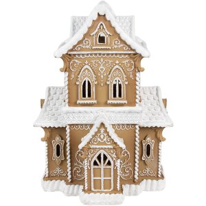 Clayre & Eef 6PR3906GG Casa decorativa a LED in stile...