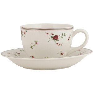 Tazzina da caffè FRANCINE con piattino