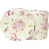 Clayre & Eef 66004 Set di 3 cappelliere Ø 23/20/17 cm Floral Vintage Design
