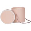 Clayre & Eef 66009P Scatola regalo rosa rotonda Ø 12x12 cm Scatola di cartone