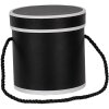 Clayre & Eef 66009Z Scatola regalo nera Ø 12x12 cm Scatola di cartone