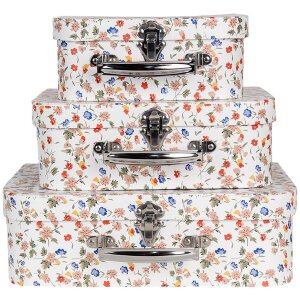Clayre & Eef 66012 Set di 3 astucci decorativi...