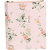 Clayre & Eef 66013P Scatola a forma di libro rosa floreale 17x14x5 cm