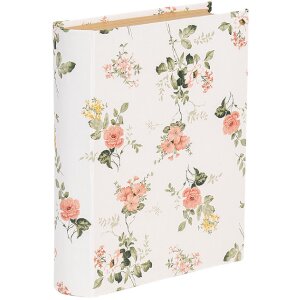 Clayre & Eef 66013W Scatola a forma di libro bianca...