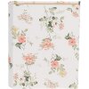 Clayre & Eef 66013W Scatola a forma di libro bianca 17x14x5 cm Stile romantico