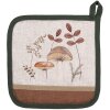 Clayre & Eef LFJ45 Portapentole in cotone beige marrone 20x20 cm