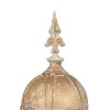 Clayre & Eef 6Y5584 Ornamento in ferro marrone-oro antico Ø 19x45 cm