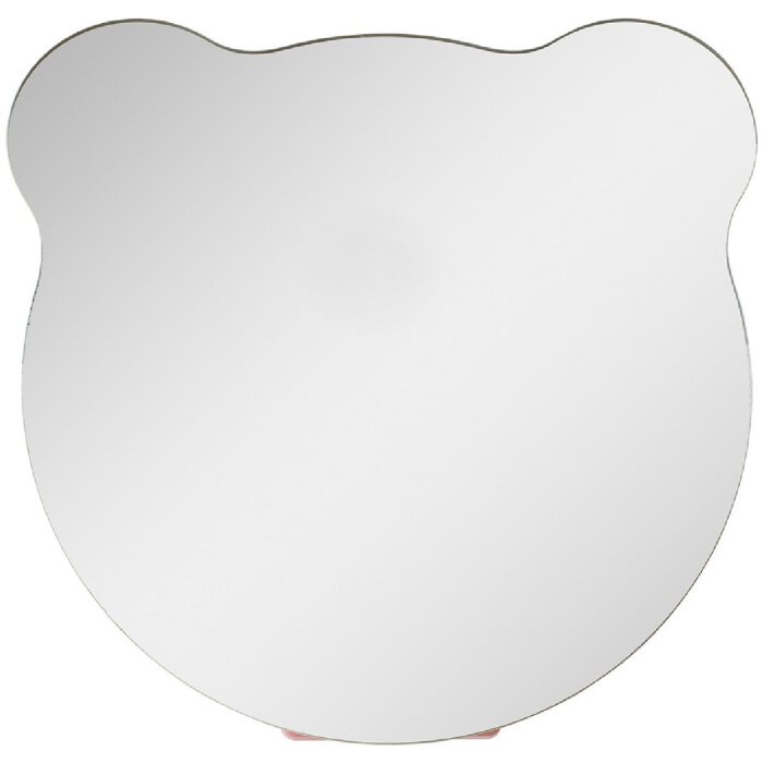 Juleeze JZSP0018 Specchio da tavolo 16x16x4 cm argento rosa design elegante