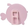 Juleeze JZSP0019 Specchio da tavolo design pesce rosa 21x20x4 cm metallo vetro