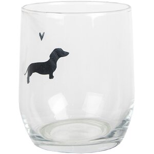 Clayre & Eef PWSGL0004 Bicchiere trasparente Ø...