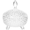 Clayre & Eef 6GL4997 Barattolo con coperchio Ø 17x19 cm