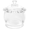 Clayre & Eef 6GL5001 Barattolo con coperchio Ø 8x10 cm