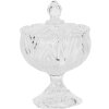 Clayre & Eef 6GL5002 Barattolo con coperchio Ø 10x15 cm