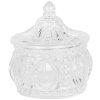 Clayre & Eef 6GL5003 Barattolo con coperchio Ø 10x11 cm
