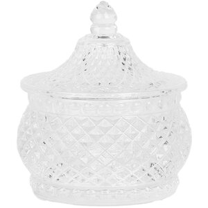 Clayre & Eef 6GL5004 Barattolo con coperchio Ø 10x11 cm