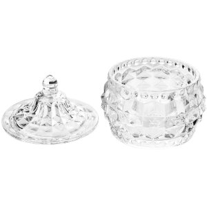 Clayre & Eef 6GL5006 Barattolo con coperchio Ø 10x11 cm