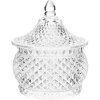 Clayre & Eef 6GL5007 Barattolo con coperchio Ø 8x10 cm