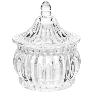 Clayre & Eef 6GL5008 Vaso con coperchio Ø 8x10 cm