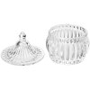 Clayre & Eef 6GL5008 Vaso con coperchio Ø 8x10 cm