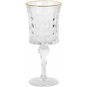 Clayre & Eef 6GL5012 Bicchiere da vino trasparente...