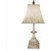 Clayre & Eef 6LMC0092 Lampada da tavolo Beige Ø29x67cm E27 max 60W Vintage Design