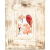Clayre & Eef 2F1098 Cornice per foto Beige antico 24x3x29 cm per foto 10x15 cm