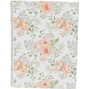 Clayre & Eef 66021 Set di 3 scatole a forma di libro in stile country bianco verde