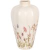 Clayre & Eef 6CE1938L Vaso Beige Pink Ø 24x40 cm Ceramica Stile Country