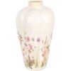 Clayre & Eef 6CE1938L Vaso Beige Pink Ø 24x40 cm Ceramica Stile Country