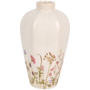Vaso Clayre & Eef in ceramica rosa beige stile...