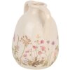 Clayre & Eef 6CE1947M Vaso in ceramica Beige Rosa Ø 14x18 cm Stile Country
