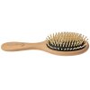 Juleeze JZHBR0003 Spazzola per capelli in legno Marrone Beige 23x8x3 cm Ergonomica