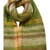 Juleeze JZSC0822GR Sciarpa Verde Marrone Modello 39x200 cm Sintetico Donna