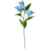 Clayre & Eef 5PL0119BL Ramo decorativo con fiori blu verde 17x12x71 cm